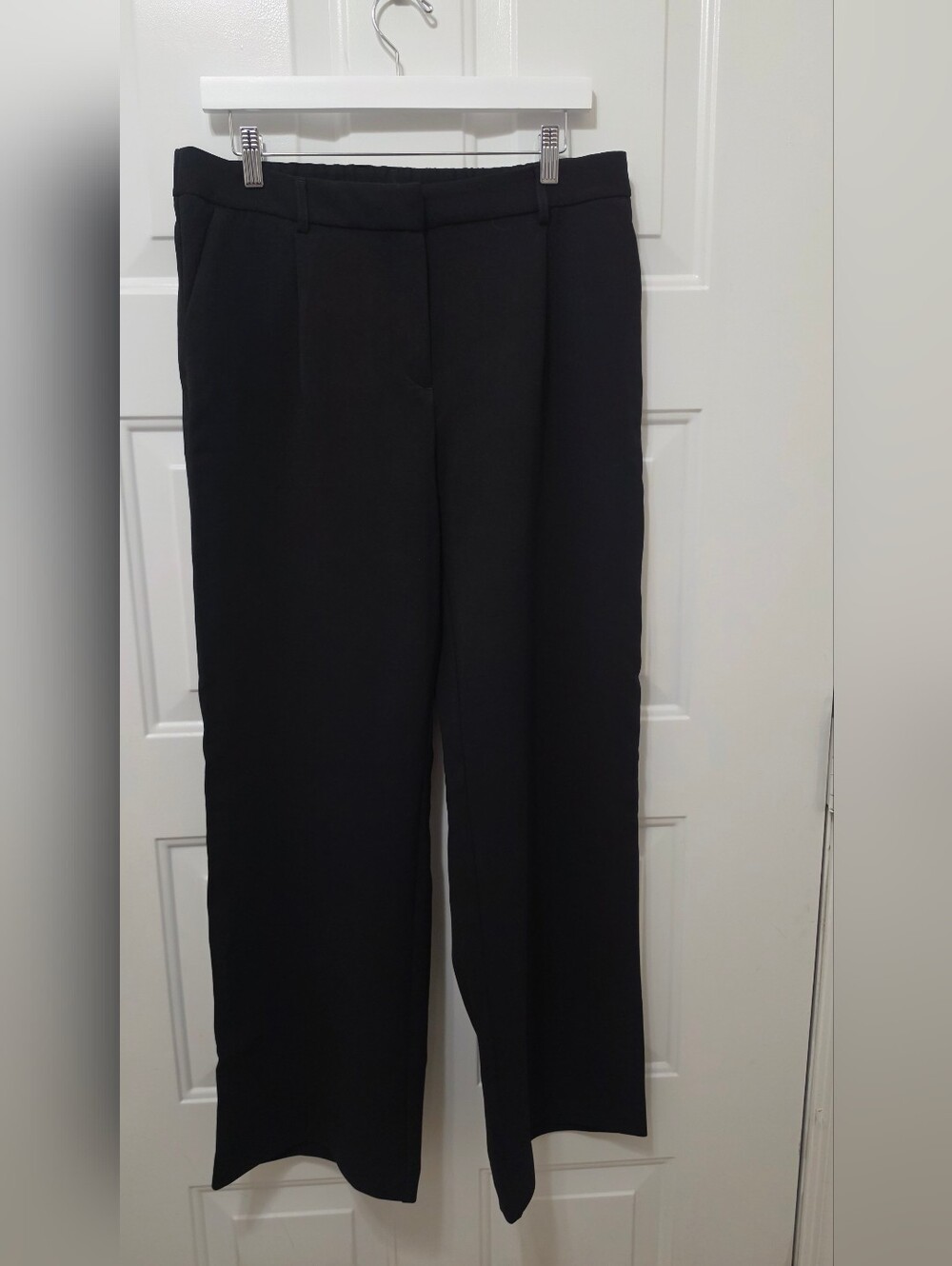 DKNY Black Wide Leg Women's Trousers